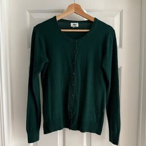 Old Navy Deep Green Cardigan